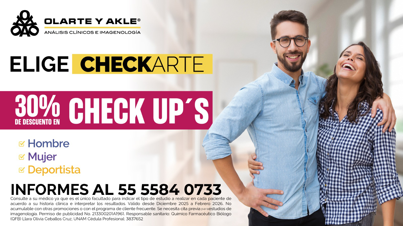 ¡EN OLARTE Y AKLE TU BIENESTAR ES NUESTRA PRIORIDAD!