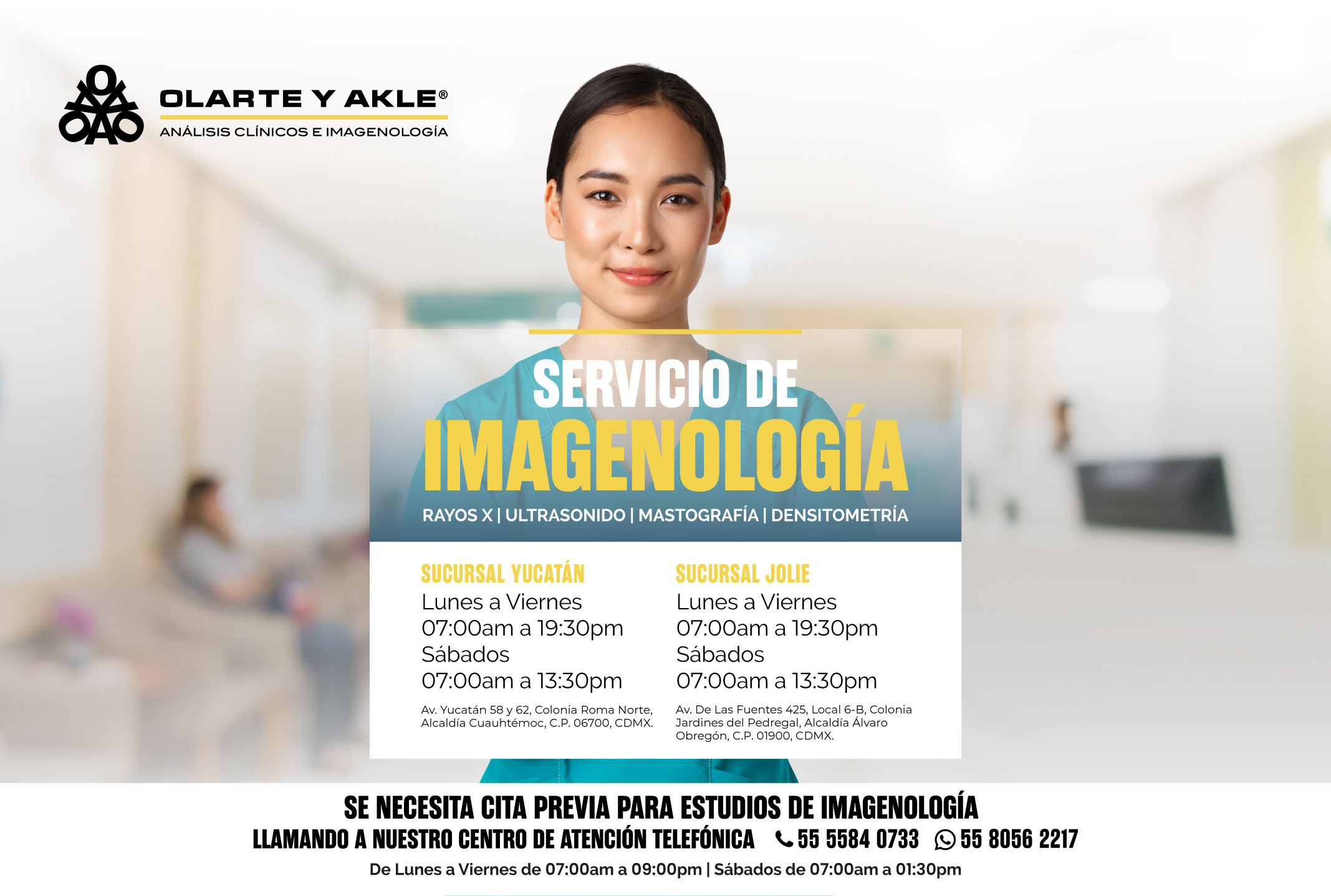 SERVICIO DE IMAGENOLOGÍA DISPONIBLE